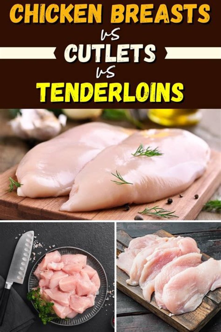 Can you substitute chicken tenderloins for breasts?