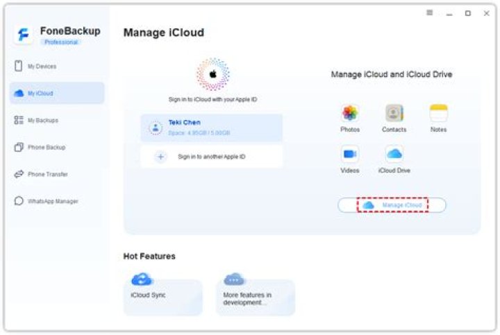 Does GoodReader backup to iCloud?
