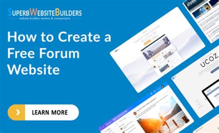 How do I create a free forum website?