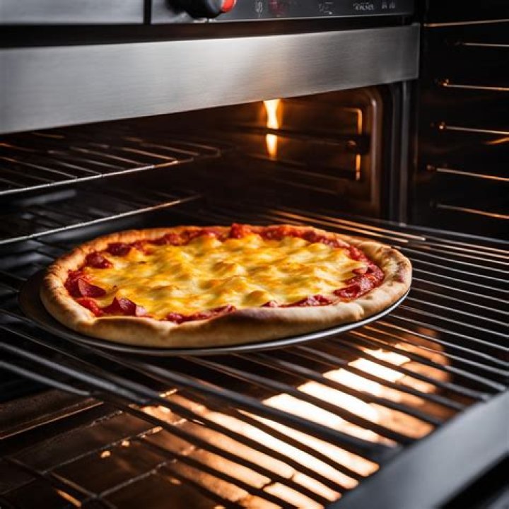 How long do you put a pizza in an oven for?
