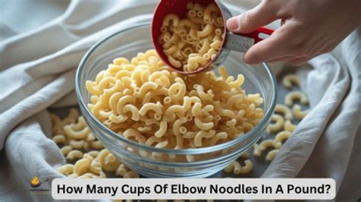 How many cups is a pound of cooked penne?