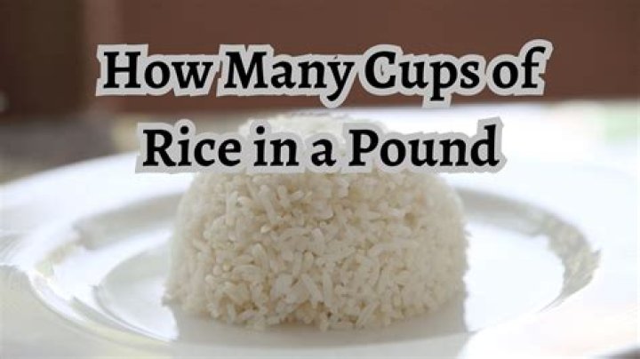How many cups of rice are in a 50 pound bag?