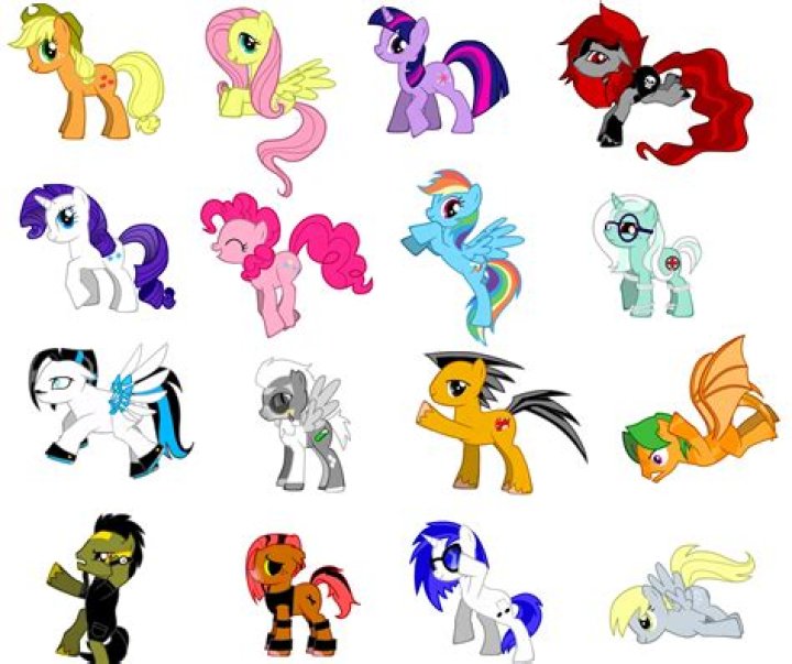 How many My Little Pony characters are there?