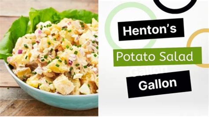 How much does 1 gallon of potato salad?