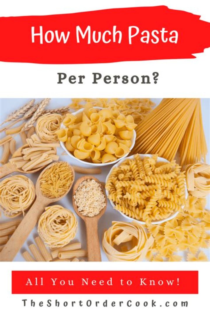 How much pasta do I need for 8?