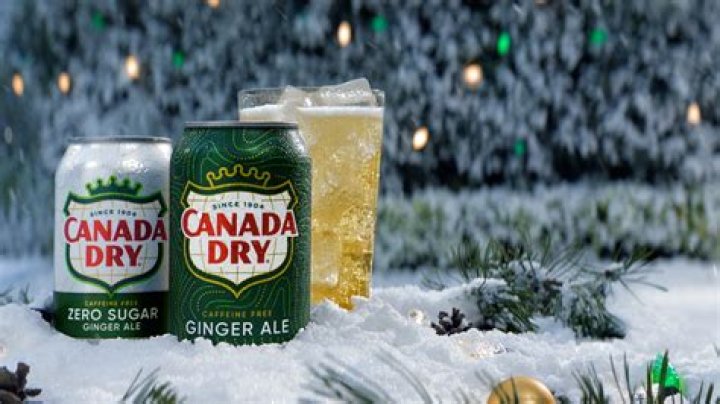 How much sugar does Canada Dry ginger ale have?