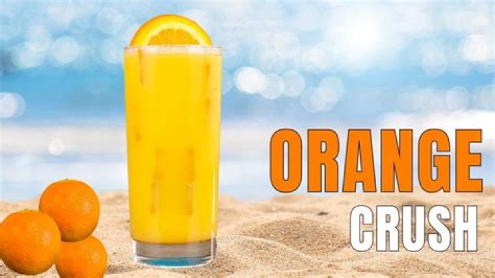 How much sugar is in a orange crush soda?
