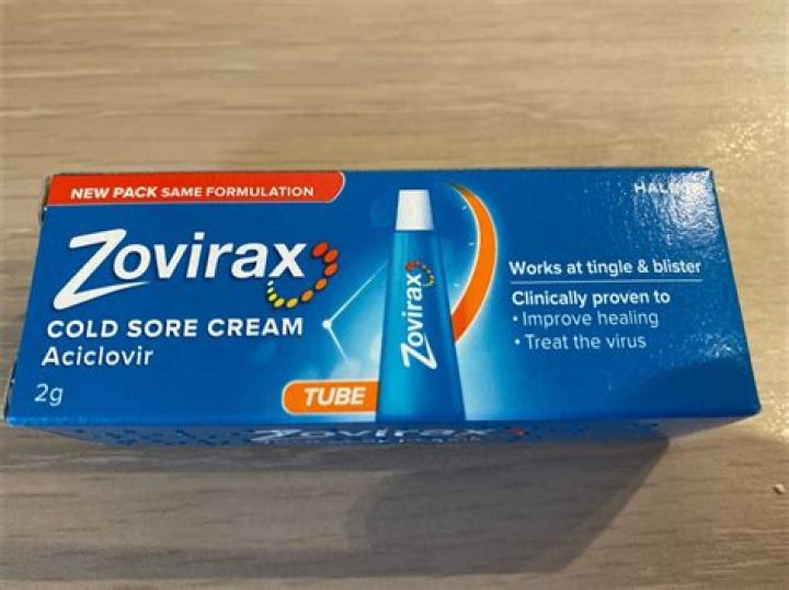 How much Zovirax should I take for a cold sore?