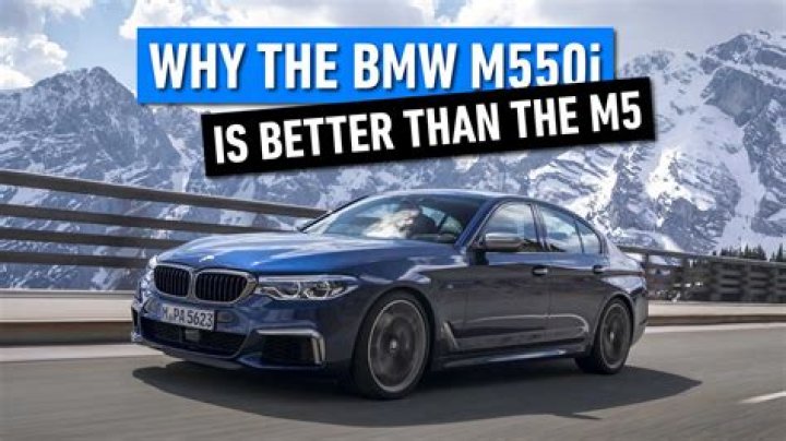 Is M550i better than M5?