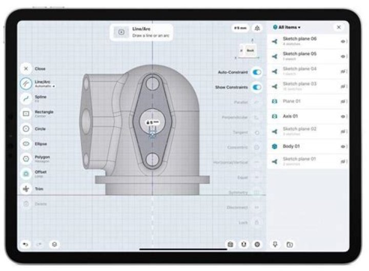 Is there a 3D modeling app for iPad?