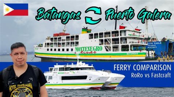 Is there a RORO from Batangas to Mindoro?