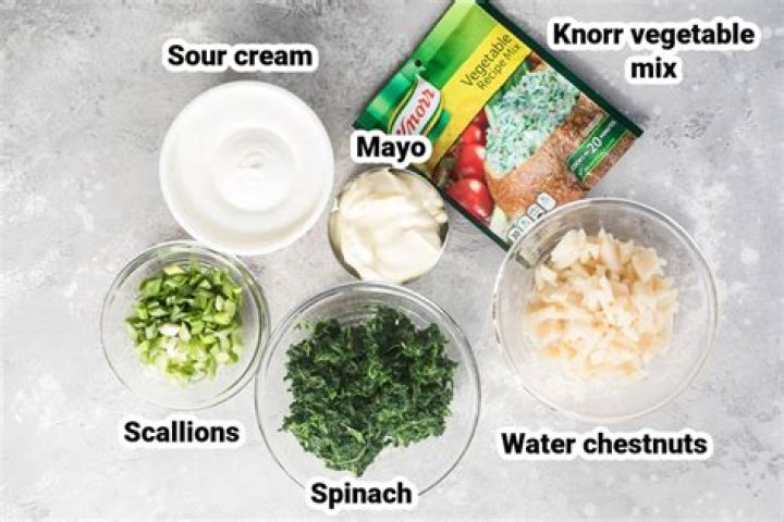What are the ingredients in Knorr soup?