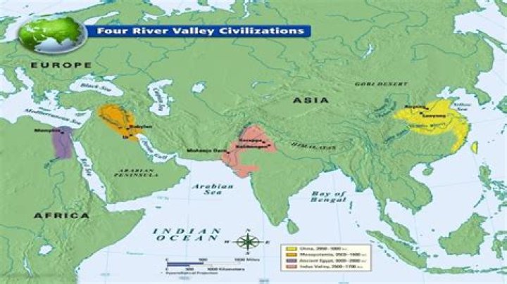 What are the major rivers in ancient Egypt?