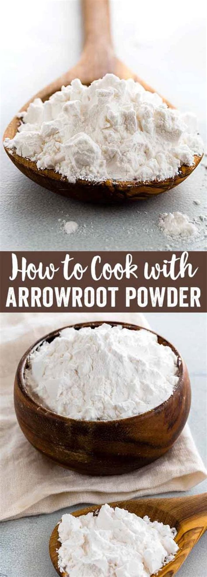 What can you make with arrowroot flour?