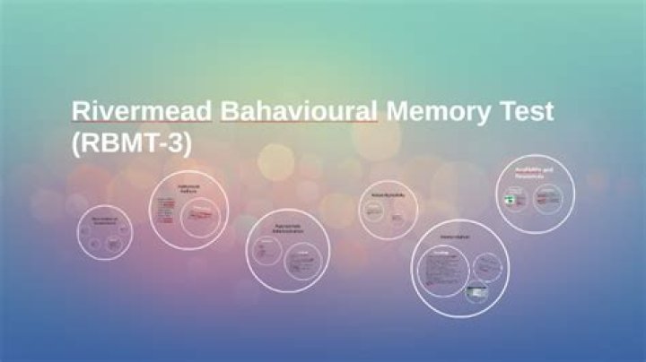 What does the Rivermead Behavioural memory test measure?