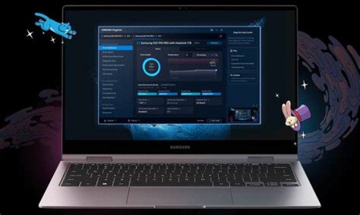 What does the Samsung Magician software do?