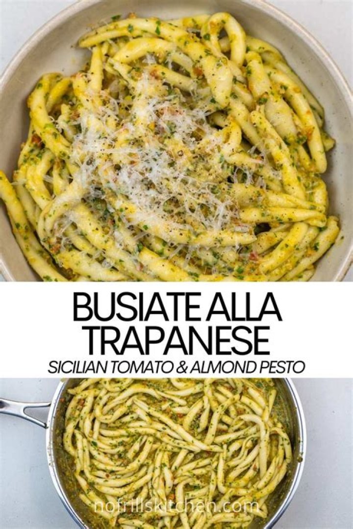 What is Busiate Trapanese?