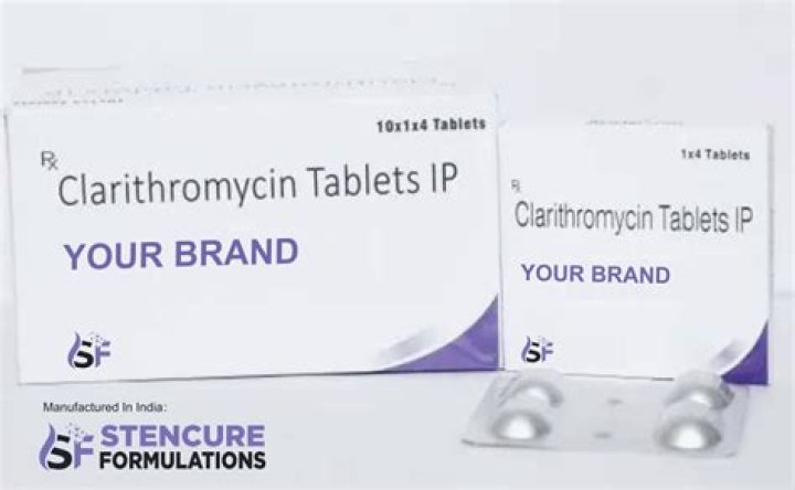 What is clarithromycin extended release used for?