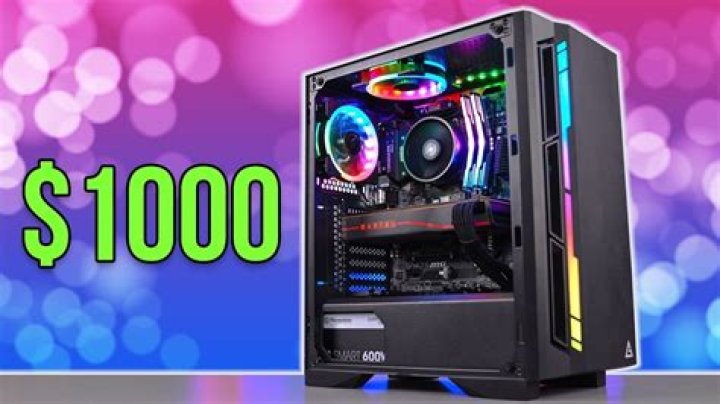 What is the best PC for $1000?