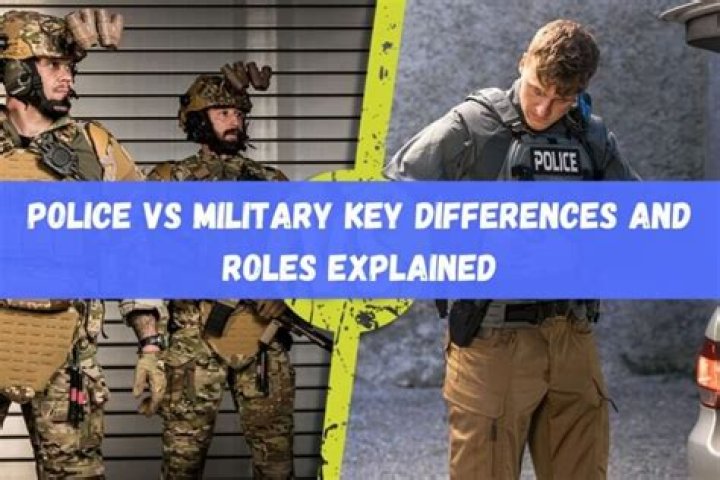 What is the difference between the police and the gendarmerie?