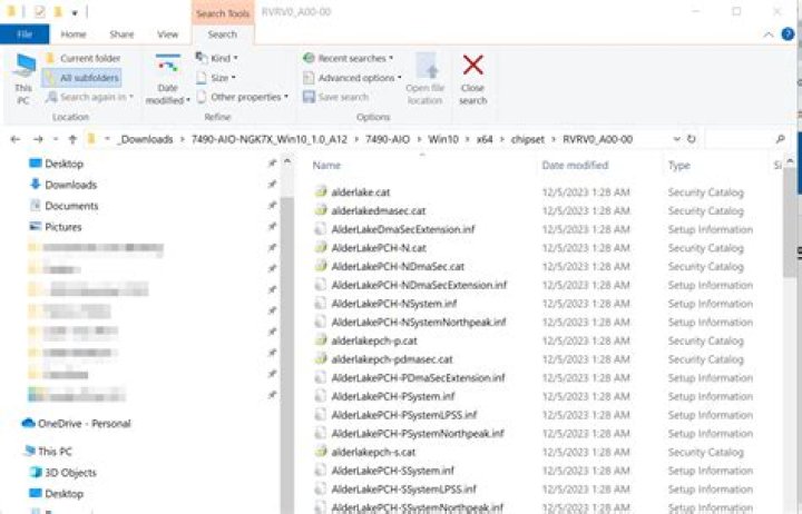 What is the meaning of INF file?