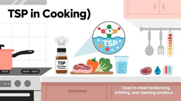 What is TSP in cooking UK?