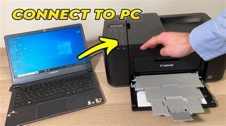 What port is used to connect a printer to a computer?