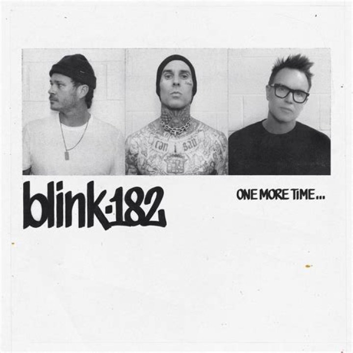 Who is on the cover of the Blink 182 album?