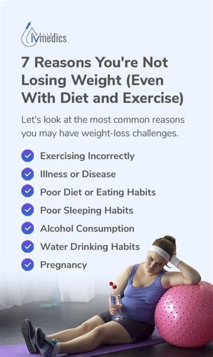 Why am I not losing weight even after exercising for a month?